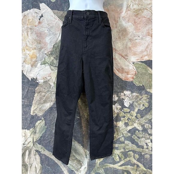 NWT Mother The Mid Rise Dazzler Ankle Step Fray In Not Guilty Size 34 - Picture 6 of 9